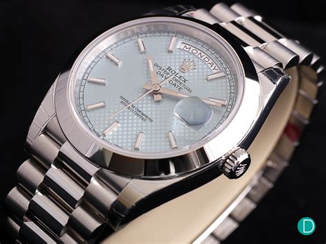 platinum day date rolex